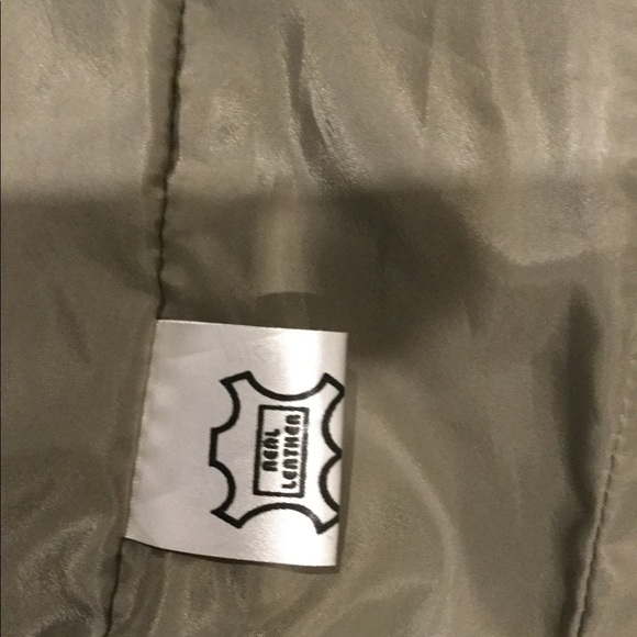 Cigno  Nero leather jacket/ skirt set - Picture 5 of 8